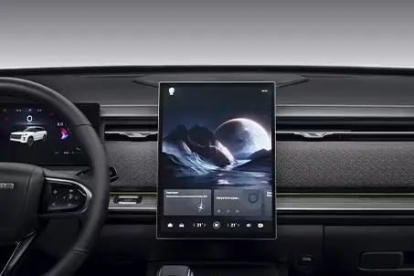 «Планшет» на передней панели