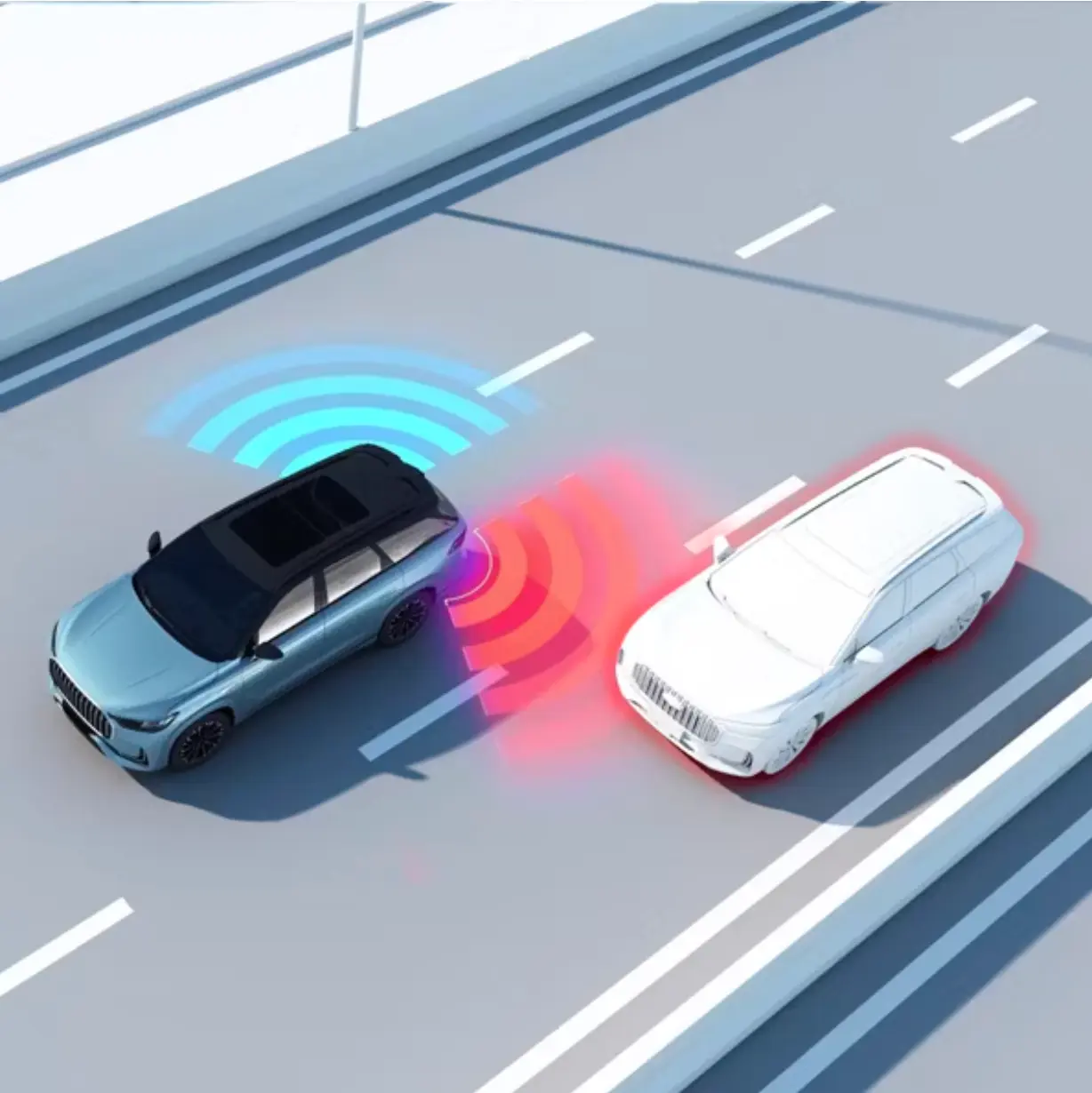 Система мониторинга слепых зон BSD